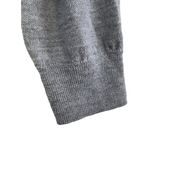 Ethan Pierce Mens 100% Extra Fine Merino Wool Half-Zip Pullover Sweater Size L G - Picture 4 of 7